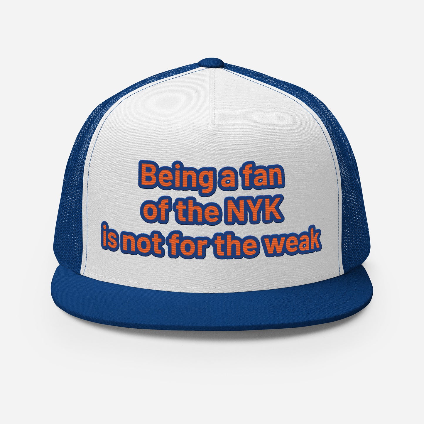 Being A Fan Of The NYK Is Not For The Weak Trucker Cap