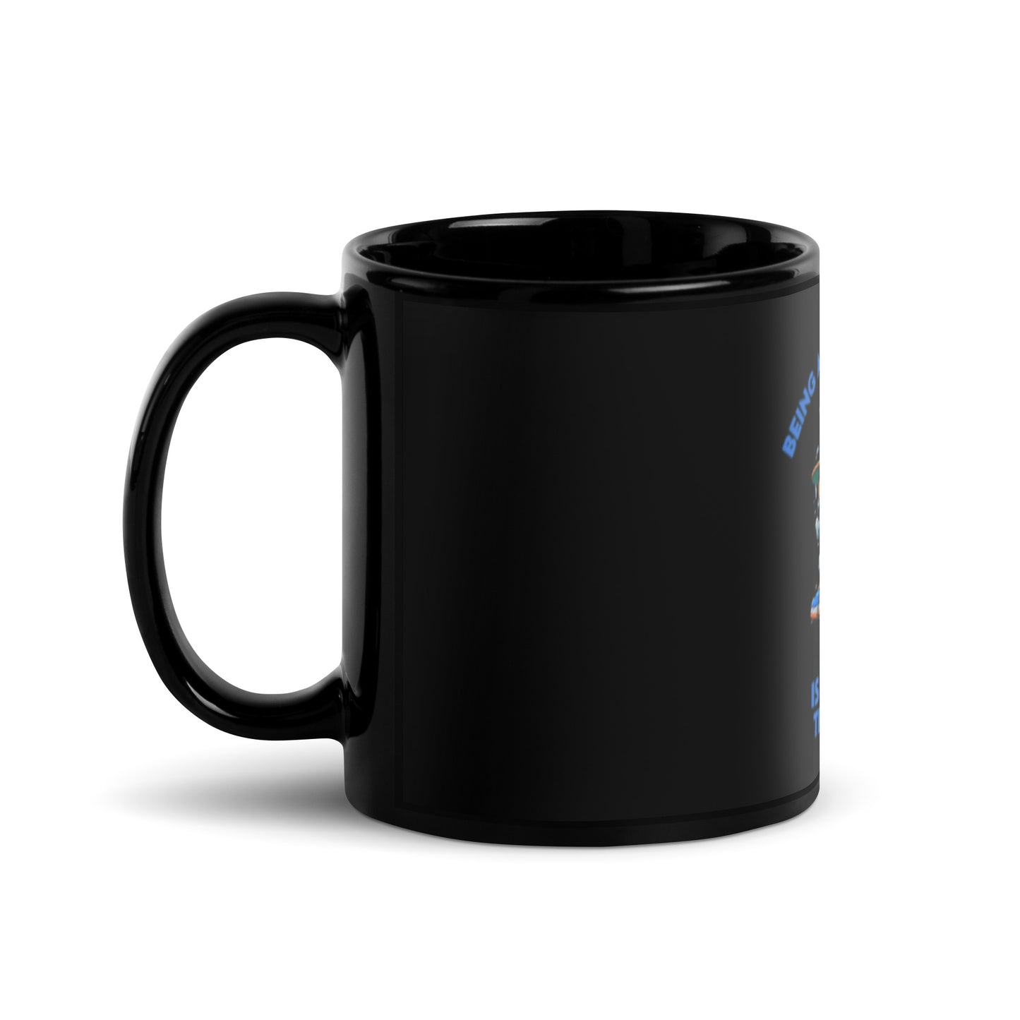 Being A Fan Of The NYK Is Not For The Weak Black Glossy Mug 11 or 15 Oz