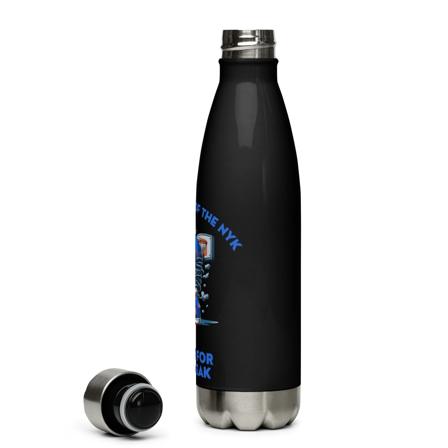 Being A Fan Of The NYK Is Not For The Weak Stainless steel water bottle (white or black)