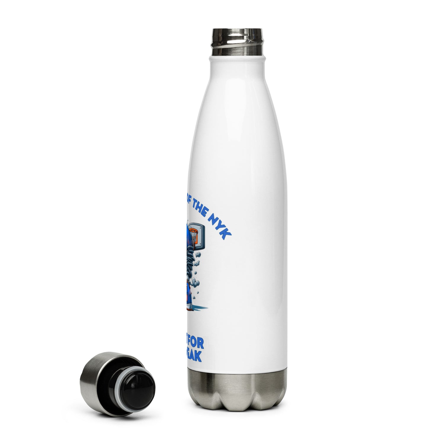 Being A Fan Of The NYK Is Not For The Weak Stainless steel water bottle (white or black)