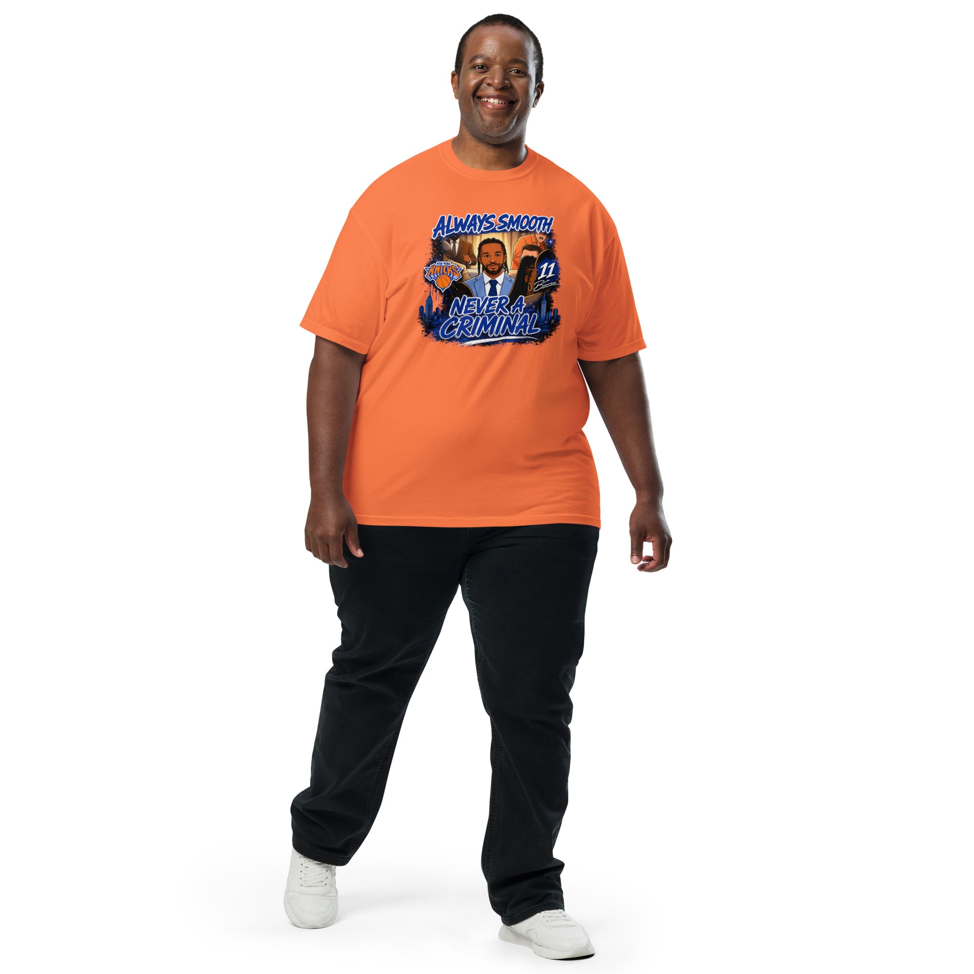 JB Always Smooth Never a Criminal Tee